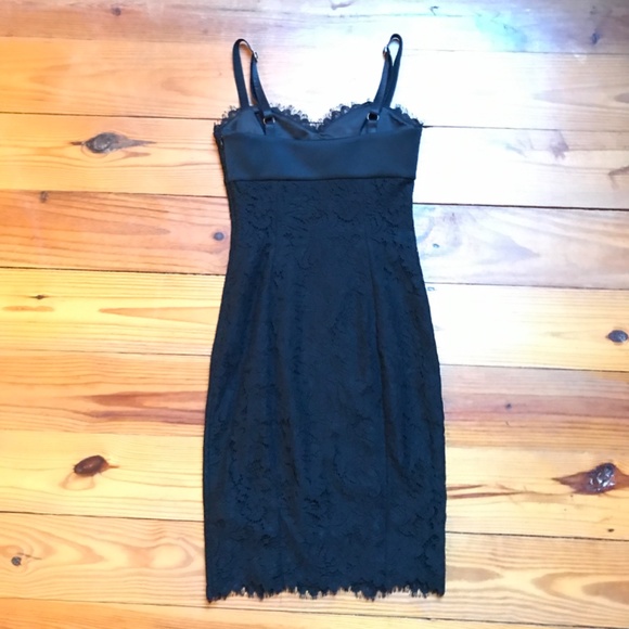 Ted Baker London Little Black Lace Sheath Dress, NWT, 0/00 - Picture 10 of 10